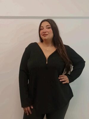 ΜΠΛΟΥΖΑ OVERSIZED ΜΕ ΦΕΡΜΟΥΑΡ