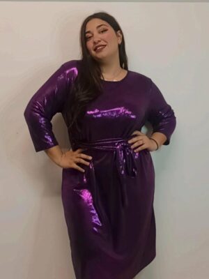 ΦΟΡΕΜΑ OVERSIZED ΜΕΤΑΛΛΙΚΟ