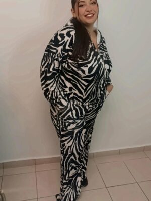 ΣΕΤ ΒΕΛΟΥΔΙΝΗ ΦΟΡΜΑ ANIMAL PRINT