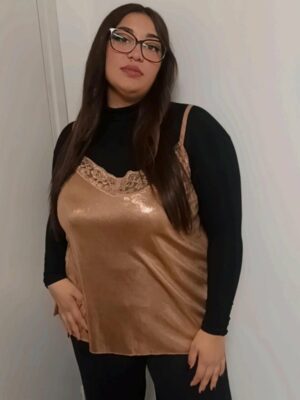 ΤΟΠ LINGERIE ΜΕΤΑΛΛΙΚΟ